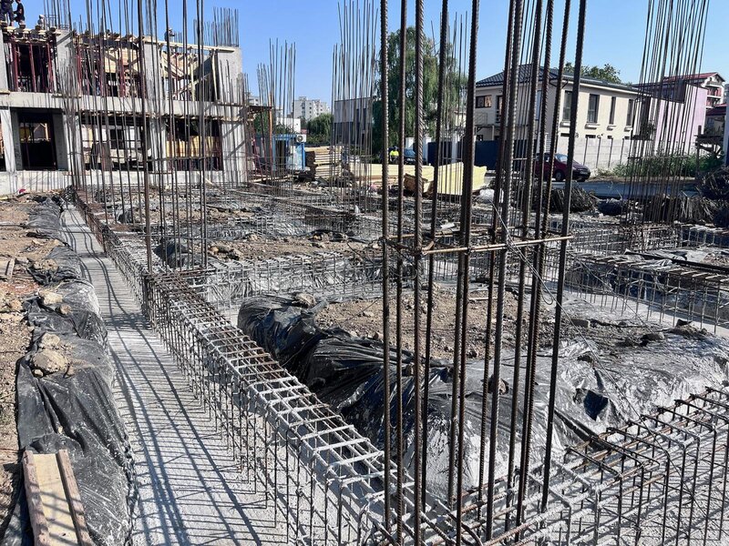Nicolae Grigorescu Sector3 apartament 2 camere, 51 mp, balcon 8 m, bloc nou